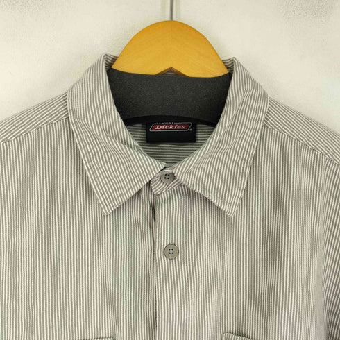 ディッキーズ Dickies 00S フラップポケット S/S ヒッコリーシャツ メンズ JPN:XL