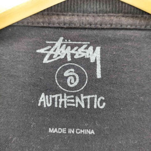 ステューシー Stussy フロントプリントクルーネックTシャツ メンズ JPN:S