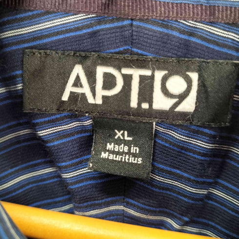 APT.9 L/Sストライプシャツ メンズ import:XL