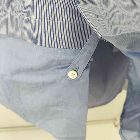 ユニクロプラスジェイ UNIQLO+J スーピマコットンオーバーサイズスタンドカラーシャツ メンズ JPN:M