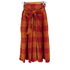 EMILY AND FIN JEMIMA SKIRT ウエストリボン コットンプリーツチェックスカート レディース JPN:XS