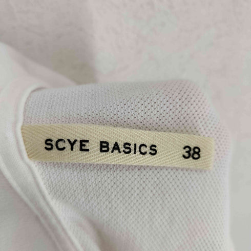 サイベーシックス SCYE BASICS 鹿の子ポロシャツ メンズ US:38