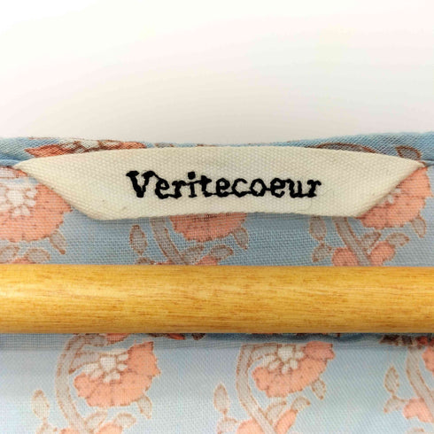 ヴェリテクール veritecoeur 総柄コットンワンピース レディース FREE