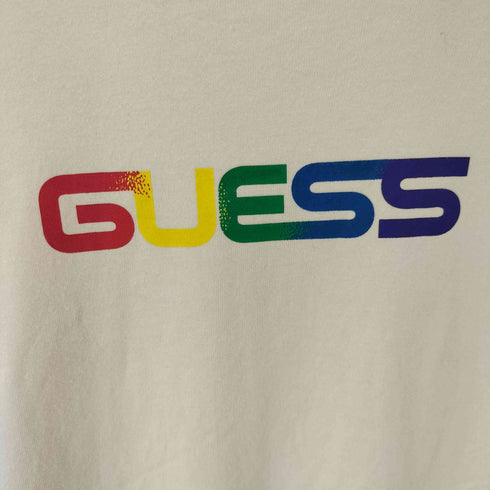 ゲス GUESS J BALVIN SMILE T スマイリープリント メンズ JPN:XL
