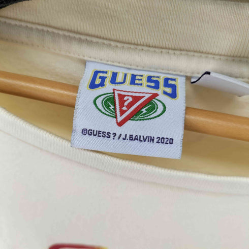 ゲス GUESS J BALVIN SMILE T スマイリープリント メンズ JPN:XL