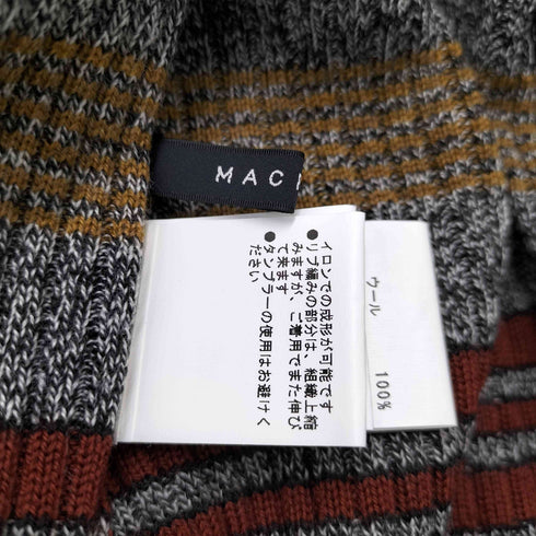 マカフィー MACPHEE ビルドネックリブニット レディース JPN:S