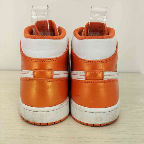 ナイキ NIKE AIR JORDAN MID ORANGE/WHITE メンズ JPN:28.5
