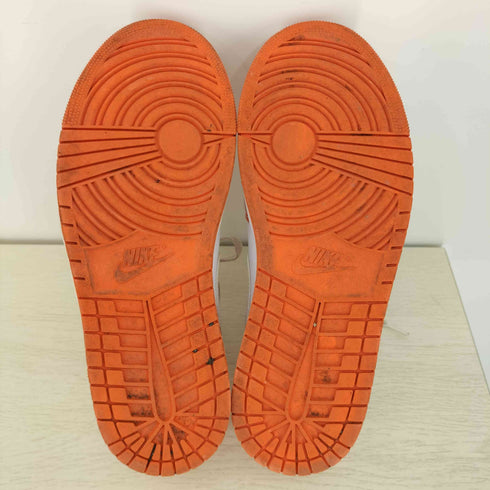 ナイキ NIKE AIR JORDAN MID ORANGE/WHITE メンズ JPN:28.5