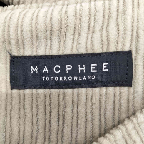 マカフィー MACPHEE コーデュロイ ロングスカート レディース JPN:36