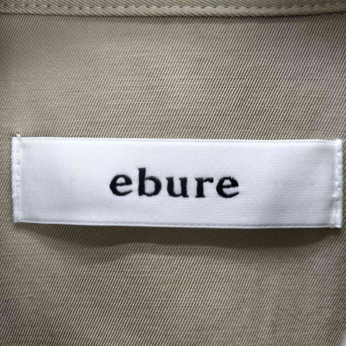 エブール ebure ビスコツイルハーフスリーブブラウス レディース JPN:38