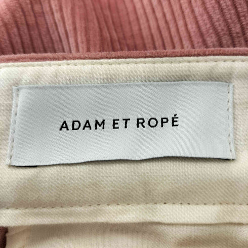 アダムエロペ Adam et Rope ワイドコーデュロイパンツ レディース JPN:38