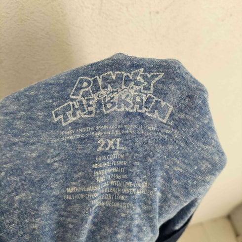 キャラクタープリントリンガーTシャツ メンズ 2XL