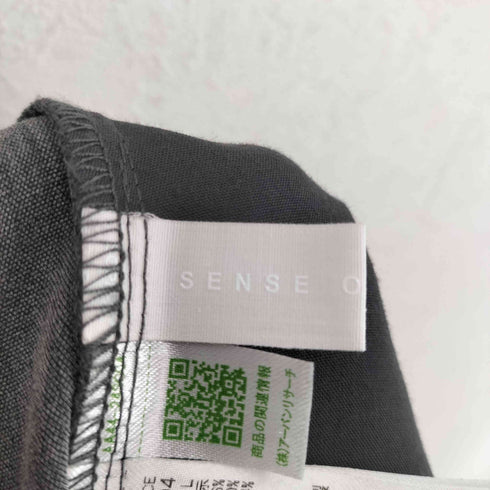 センスオブプレイス SENSE OF PLACE 24SS センタープレスストレートパンツ レディース JPN:L