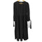 ザラ ZARA 袖リボンティアードワンピース レディース import:M