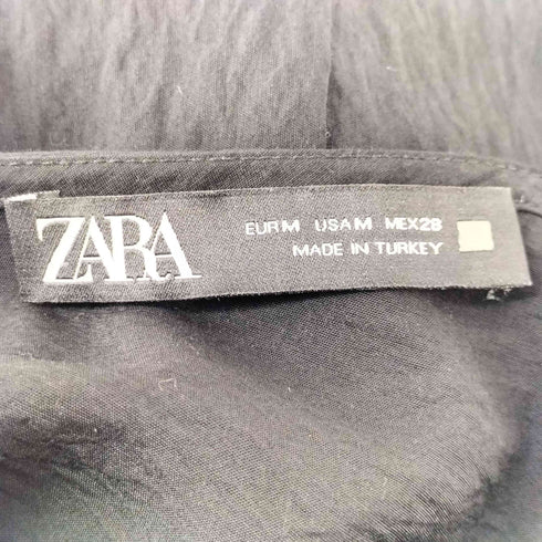 ザラ ZARA 袖リボンティアードワンピース レディース import:M