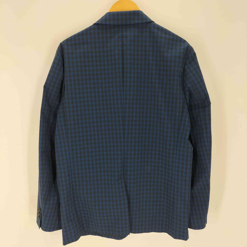 ユニクロ UNIQLO チェック スーツ ジャケット メンズ L