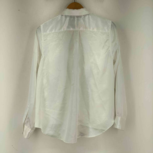 コムデギャルソンコムデギャルソン COMME des GARCONS COMME des GARCONS 21AW リボン装飾デザインシャツ レディース JPN:S