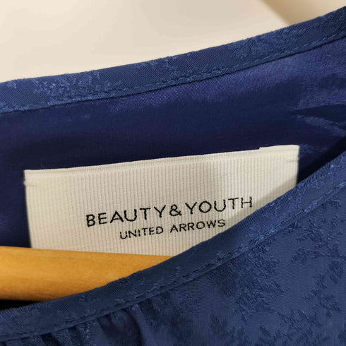 ビューティーアンドユースユナイテッドアローズ BEAUTY & YOUTH UNITED ARROWS BY DRESS ジャカードサテンフレアドレス レディース JPN:M