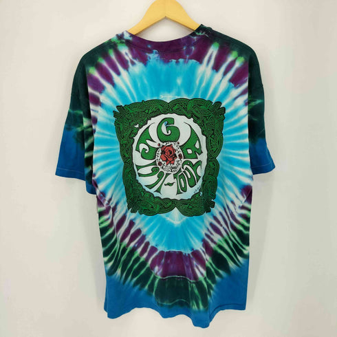 ヘインズ Hanes 90S JERRY GARCIA BAND T-Shirts タイダイTシャツ メンズ import:XL