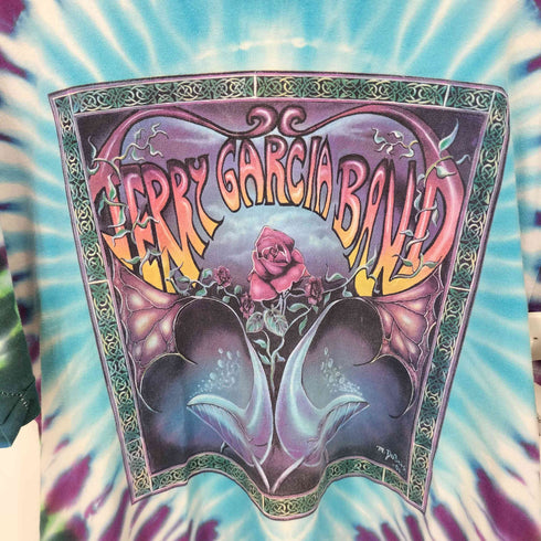 ヘインズ Hanes 90S JERRY GARCIA BAND T-Shirts タイダイTシャツ メンズ import:XL