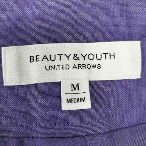 ビューティーアンドユースユナイテッドアローズ BEAUTY & YOUTH UNITED ARROWS カラーリネンフレアミドルスカート レディース JPN:M