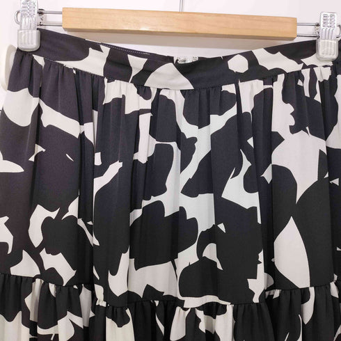 ユナイテッドアローズ UNITED ARROWS サテン プリント ティアードスカート レディース JPN:38