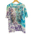フルーツオブザルーム FRUIT OF THE LOOM 90S 1990コピーライト入り スカルプリントタイダイTシャツ メンズ import:XL