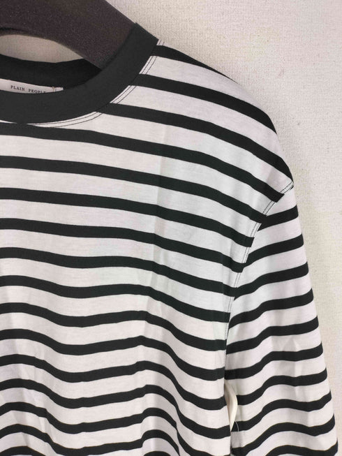 プレインピープル PLAIN PEOPLE サルサボーダー クルーネックTシャツ メンズ JPN:2
