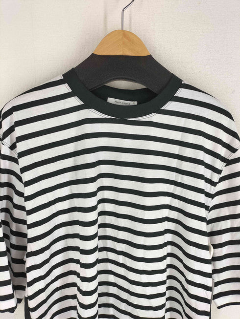 プレインピープル PLAIN PEOPLE サルサボーダー クルーネックTシャツ メンズ JPN:2
