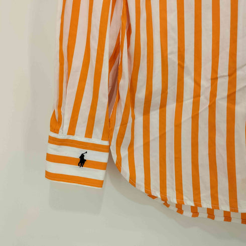 ポロバイラルフローレン Polo by RALPH LAUREN ストライプド コットン シャツ レディース 6