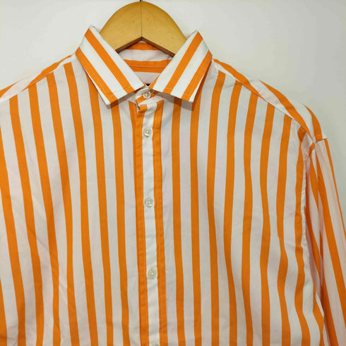 ポロバイラルフローレン Polo by RALPH LAUREN ストライプド コットン シャツ レディース 6