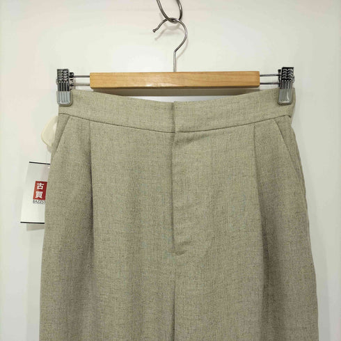 ビューティーアンドユースユナイテッドアローズ BEAUTY & YOUTH UNITED ARROWS リネンタッチタックワイドパンツ レディース JPN:M