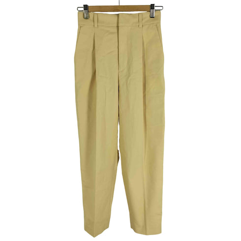 プレインピープル PLAIN PEOPLE センタープレス タック テーパードパンツ レディース JPN:2