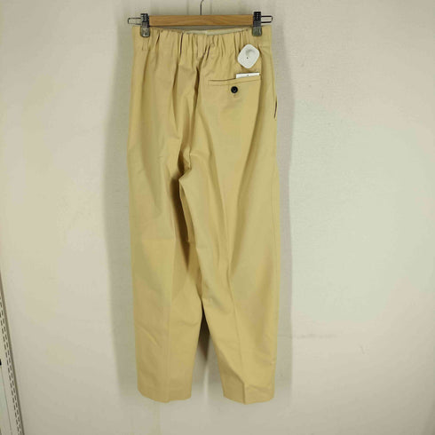 プレインピープル PLAIN PEOPLE センタープレス タック テーパードパンツ レディース JPN:2
