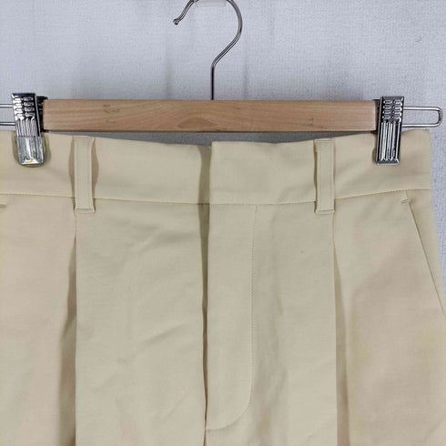 プレインピープル PLAIN PEOPLE センタープレス タック テーパードパンツ レディース JPN:2