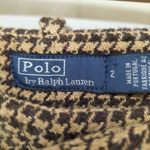 ポロバイラルフローレン Polo by RALPH LAUREN ハウンドトゥース パンツ レディース JPN:2