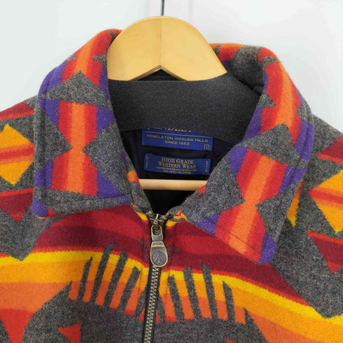ペンドルトン PENDLETON HIGH GRADE WESTERN WEAR ネイティブ柄ジャケットブルゾン メンズ import:S