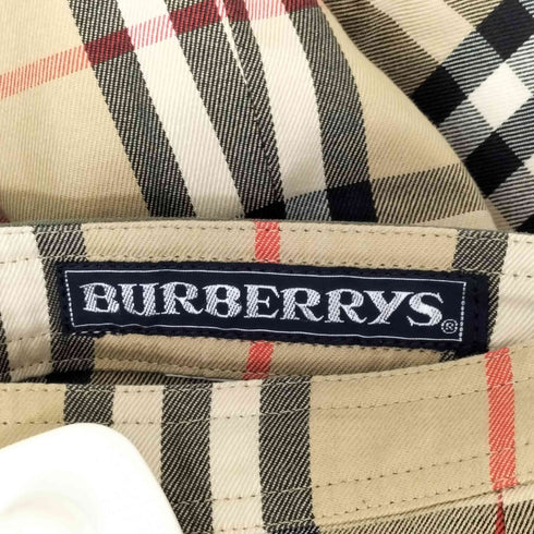 バーバリーズ BURBERRYS old リバーシブル巻きスカート チェック レディース