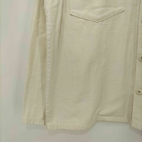 デニムアンドサプライ ラルフローレン DENIM & SUPPLY RALPH LAUREN コットンサテンシャツ OG-107 パッチワークファティーグシャツ メンズ import:XL