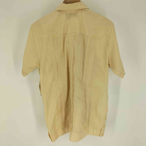 Guayaleras Yucatecar マルチポケット S/S キューバ シャツ メンズ US:40