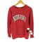 チャンピオン Champion 80S USA製 トリコタグ REVERSE WEAVE NEBRASKA ラバー カレッジ プリント クルーネック スウェット メンズ import:L