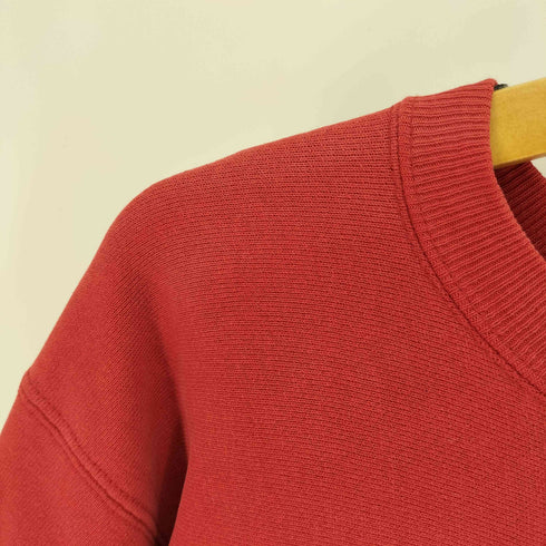チャンピオン Champion 80S USA製 トリコタグ REVERSE WEAVE NEBRASKA ラバー カレッジ プリント クルーネック スウェット メンズ import:L