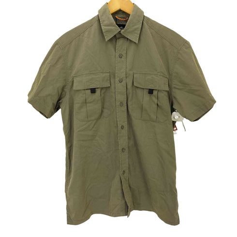 エディーバウアー Eddie Bauer S/S ワークシャツ メンズ import:XS