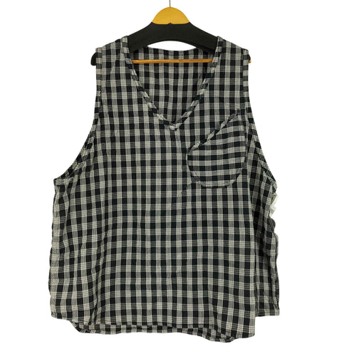 ポータークラシック PORTER CLASSIC Hawaiian DENIM PALAKA V NECK VEST レディース JPN:3