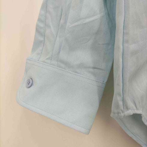 ユーエスエアーフォース U.S. AIR FORCE 70-80S 空軍 BLUE SHADE1550 L/S ミリタリーシャツ メンズ 1/2×37