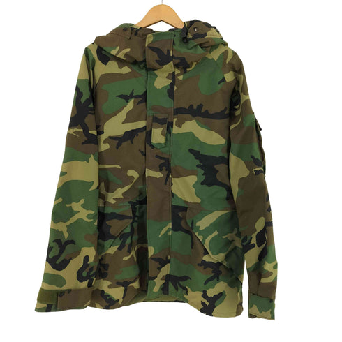 ユーエスアーミー U.S. ARMY 96年製 ウッドランドカモ ECWCS GORE-TEX PARKA メンズ MEDIUM-LONG