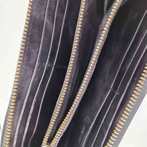 UPPER WEST ハラコ 長財布 ロングウォレット カウ柄 メンズ