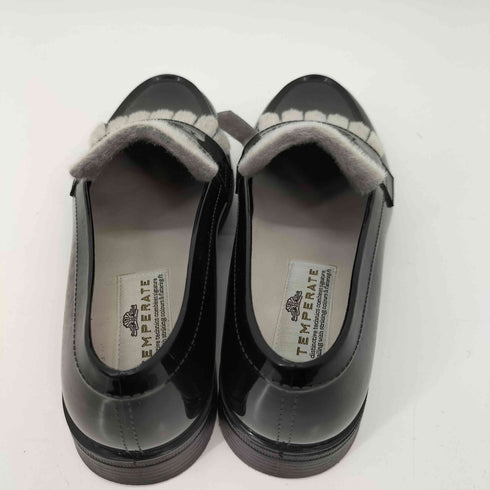 テンパレイト TEMPERATE タッセルファーローファー レディース JPN:38