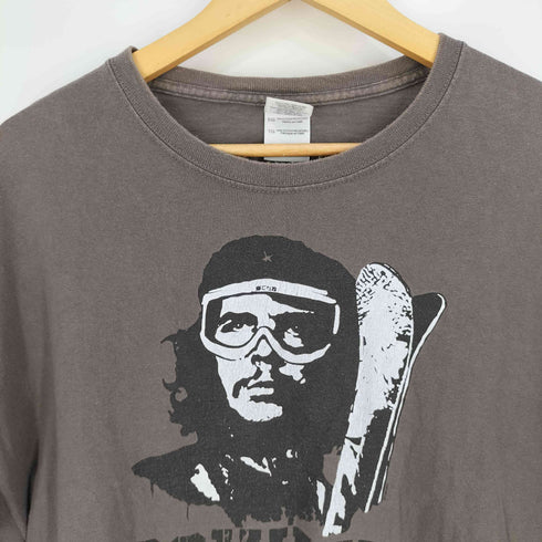 ギルダン GILDAN POWDER THE PEOPLE WHISTLER CANADA プリントTシャツ メンズ import:XL