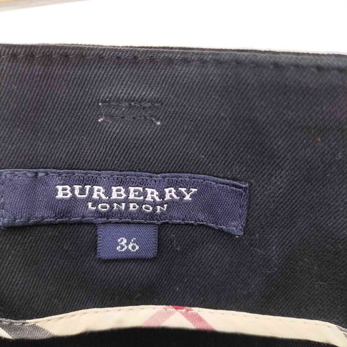 バーバリーロンドン BURBERRY LONDON ベルテッド ノバチェック ライン マーメイド スカート Y2K レディース FR:36